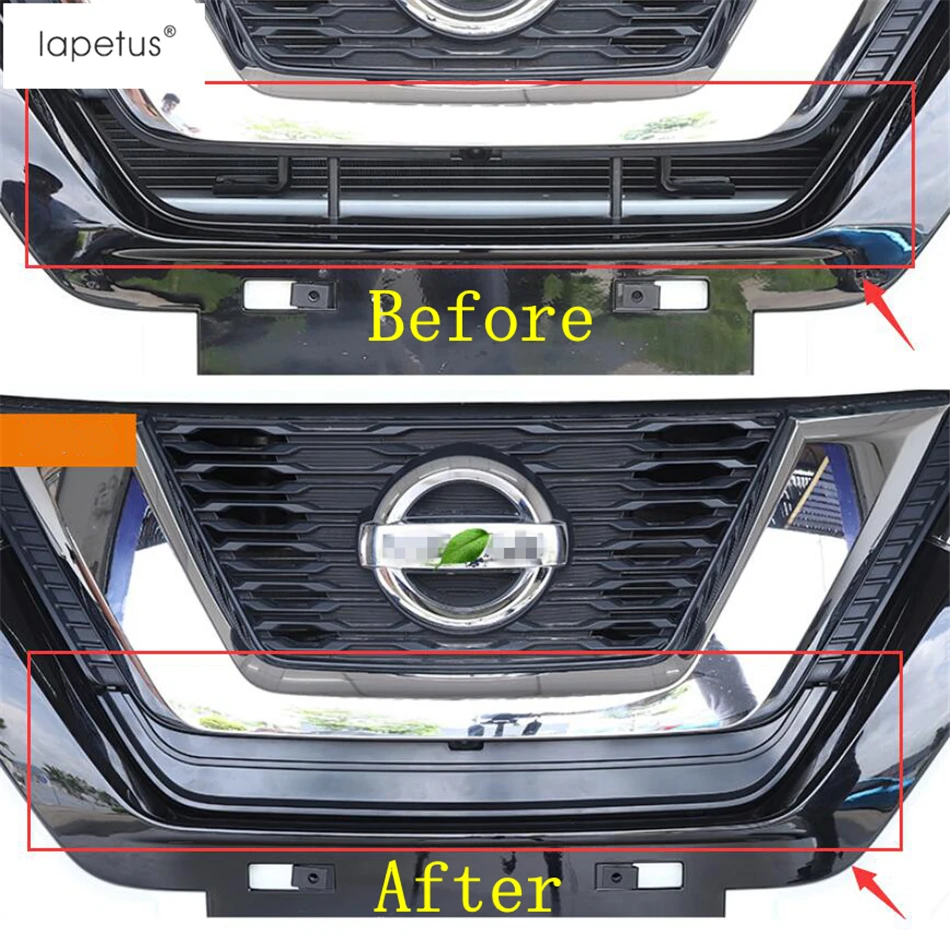 Аксессуары Lapetus для Nissan Rogue T32 X Trail 2017 2020 передняя сетчатая решетка чехол с защитой