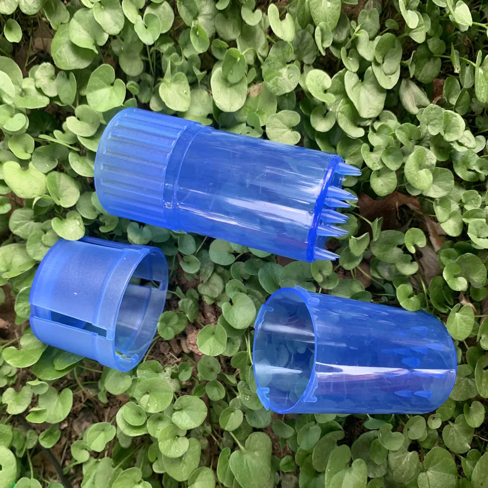 

5PCS Plastic Tobacco Grinder 75ML Smoking Accessories Detachable Kitchen Gadgets Practical Spice Grinder Smoking Accessories