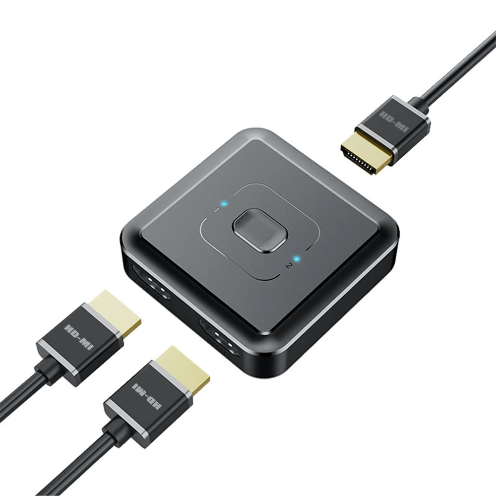 KuWFi 4K  HDMI, 1x2/2x1,  , PS4/Xbox, /  , Plug and Play