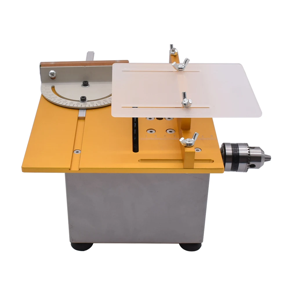 Роскошная конфигурация Настольная пила сверло для резки 110 240 В деревообработка