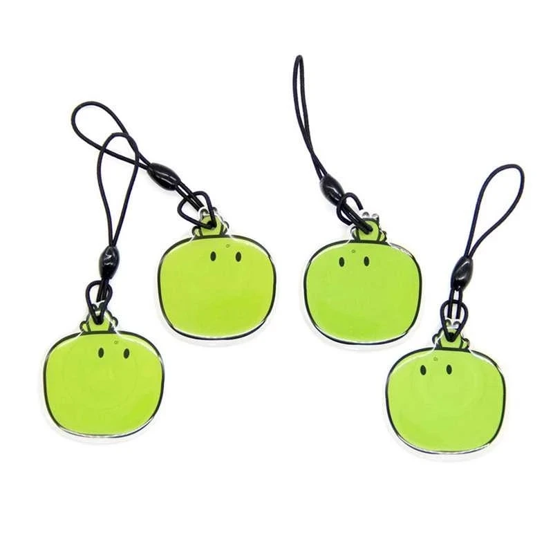 

T5577 EM4305 125KHz RFID Tag Writable Epoxy Hang Key Rewritable Keychain Waterproof Token Tag Badge Keychain Access Control Card