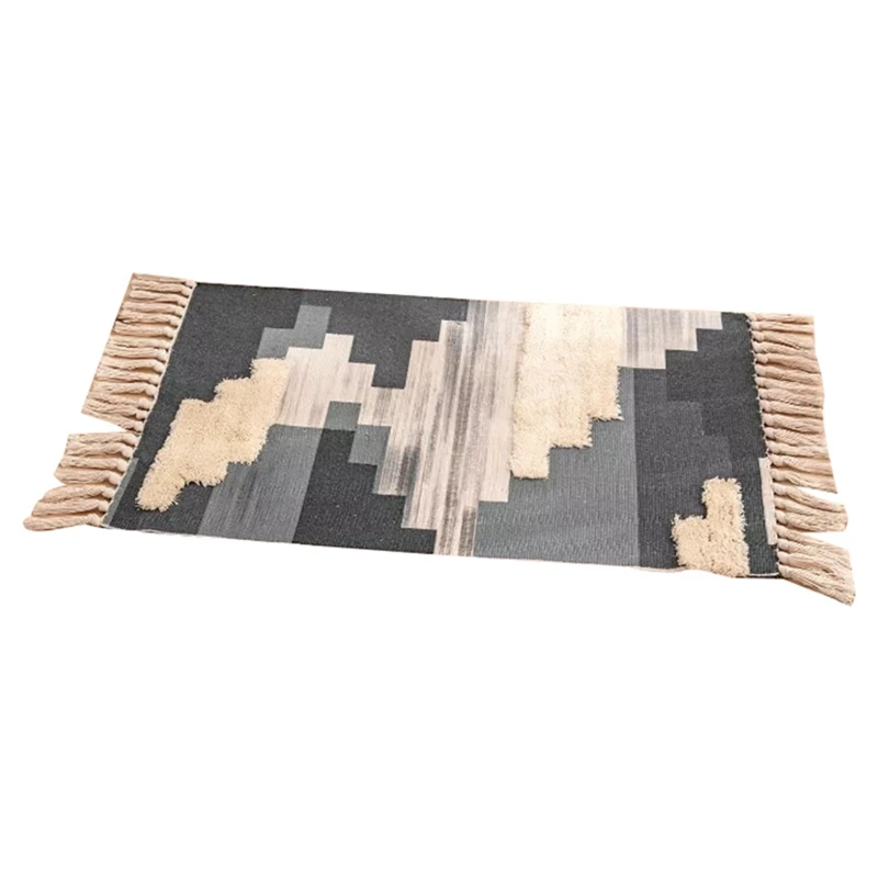 

Ковры с кисточками для спальни, марокканские дверные коврики для гостиной, уличные плетеные напольные коврики, коврик для ног, домашний дек...