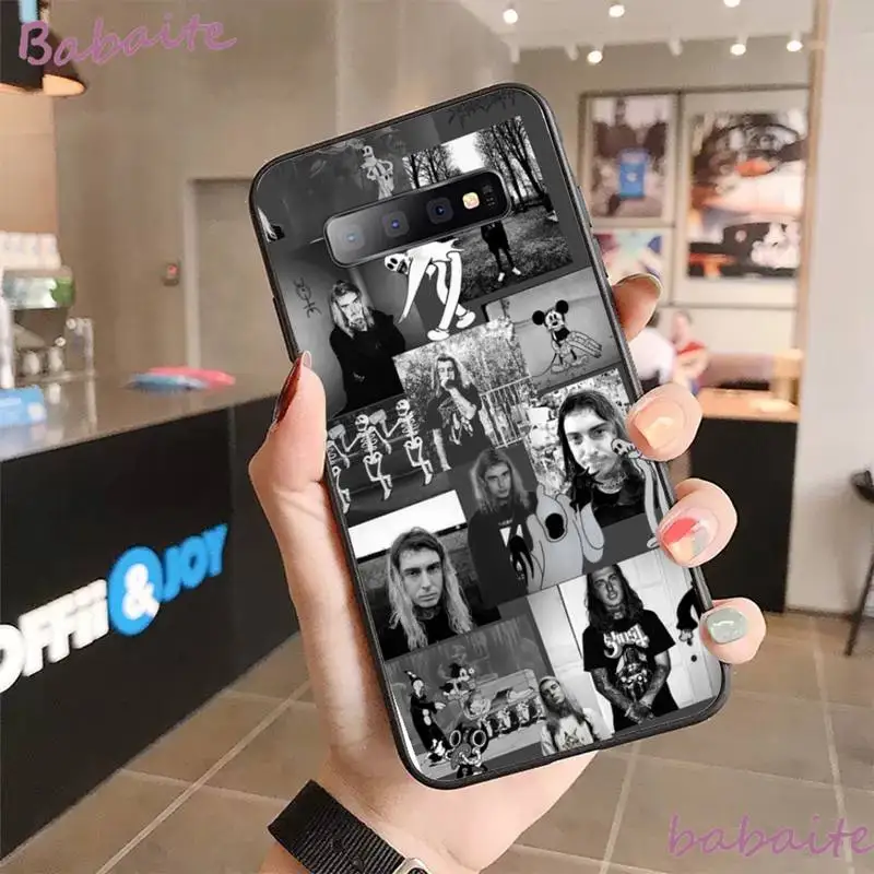 

Babaite Mercury Retrograde Ghostemane Phone Case Hull for Samsung GALAXY S6 Edge S7 S7 plus s20 s10 s20 ultra s10plus Edge S8 S9