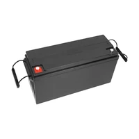 hot selling lifepo4 12v 200ah lithium ion battery with handle for storagesolar home system