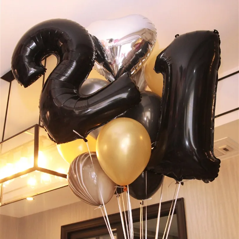 

Шары Золотые Большие, 18 дюймов, 11 шт.