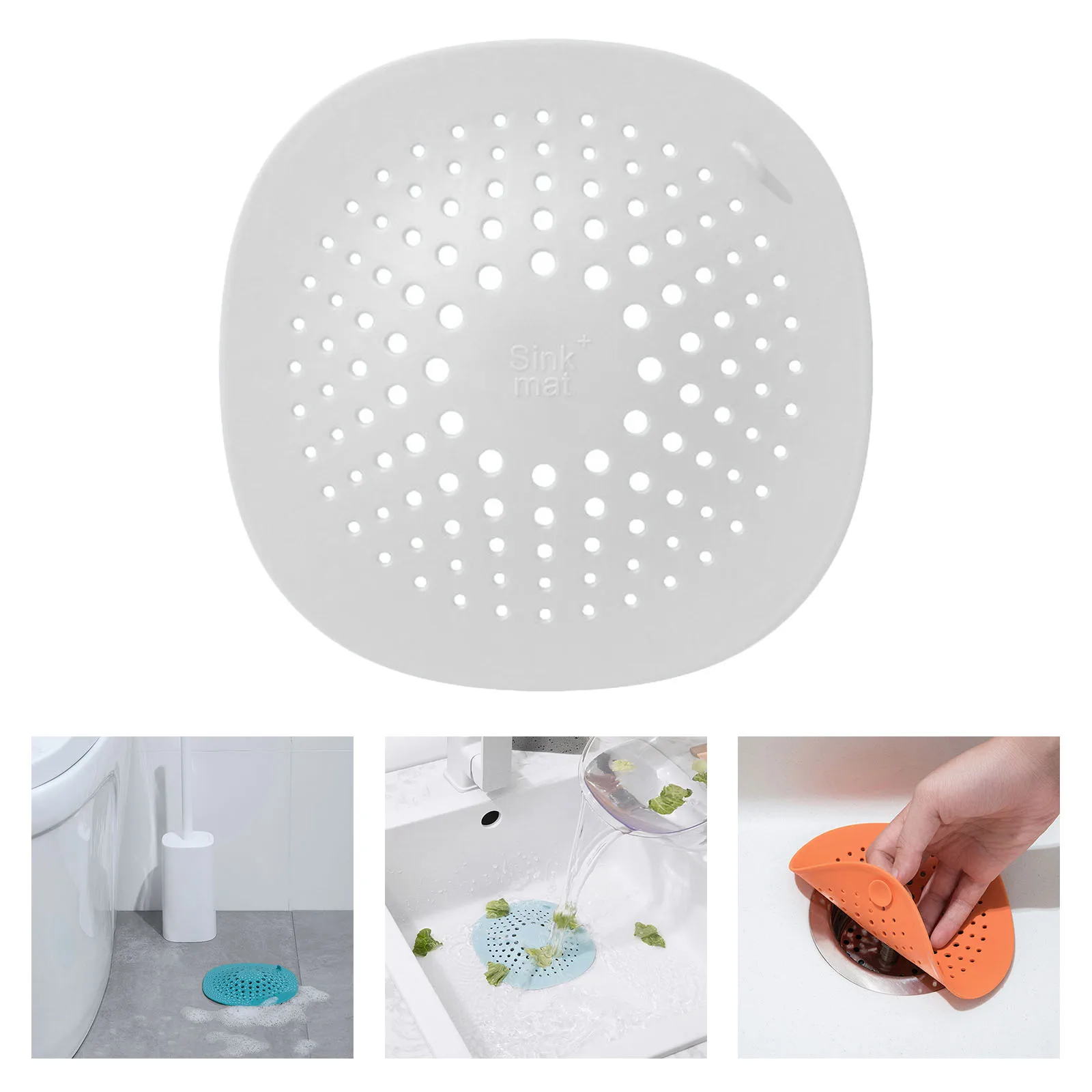 

Household Sink Filter Shower Drain Hair Catcher Stopper Drain Cover Anti-clogging Sink Strainer