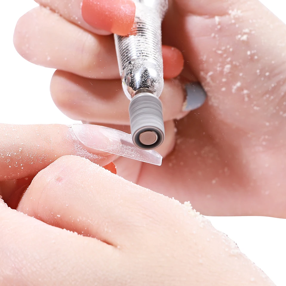 

100PCS 120# Sanding Bands Electric Nail Drill Machine Tools Grinding Medium Sand Ring Drill Bits Accessory For Manicure Set Kit