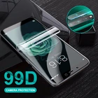 2 в 1 Защитное стекло для камеры Redmi Note8t Note7 Note 8 7 6 4X Pro K20 K30 99D мягкая Гидрогелевая пленка для Xiaomi Mi 9 9T A2 Lite