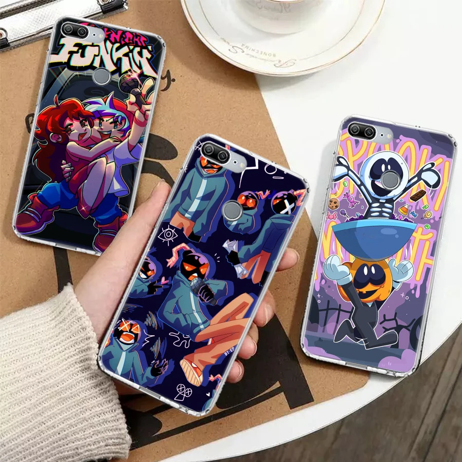 Чехол для телефона с изображением игры «пятница ночь» Funkin для Huawei P Smart Z 2021 Y5 Y6 Y7 Y9 Honor 9X 50 20 Pro 10i 9 Lite 8A 8S 8X 7S 7X 7A