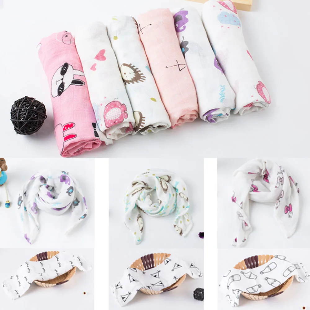 Цельнокроеное платье из муслина для новорожденных Детский стиральный марли