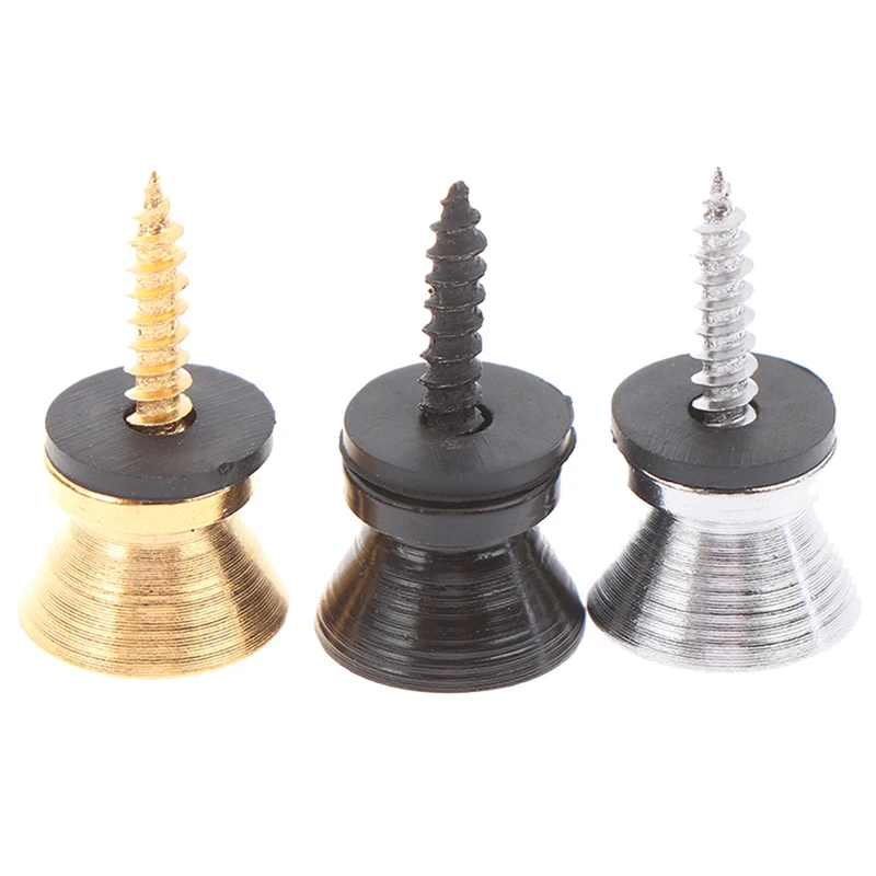 1pc gitarre strap lock locking pegs pin metall ende strap taste für gitarre klassische elektrische bass gitarre ukulele guitarra teil free global