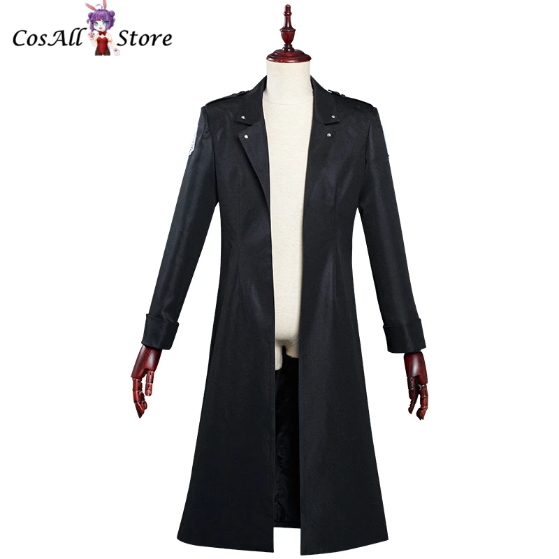 

Attack On Titan Cosplay investigation team Eren Long Coat Trench Cosplay Costume