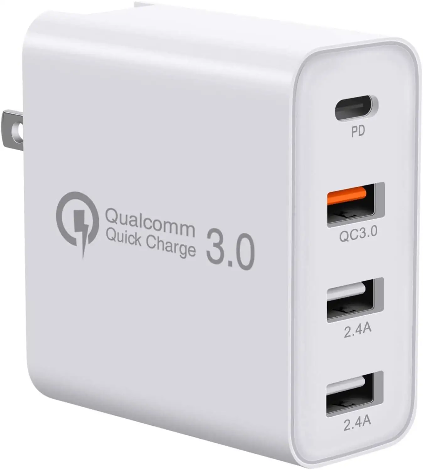 

Сетевое зарядное устройство NUOLIANXIN с 4 USB-портами и поддержкой быстрой зарядки, 48 Вт
