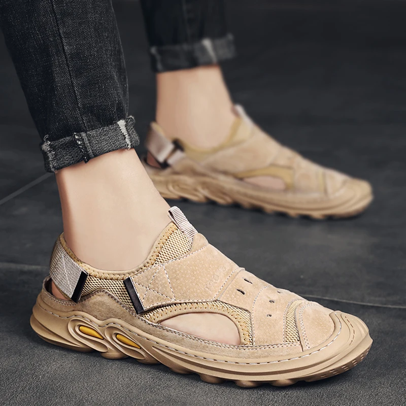 

romanhombre Casual rasteira wear sandali playa Fashion sandals fashion homme rubber heren herren 2020 sandalen slippers beach