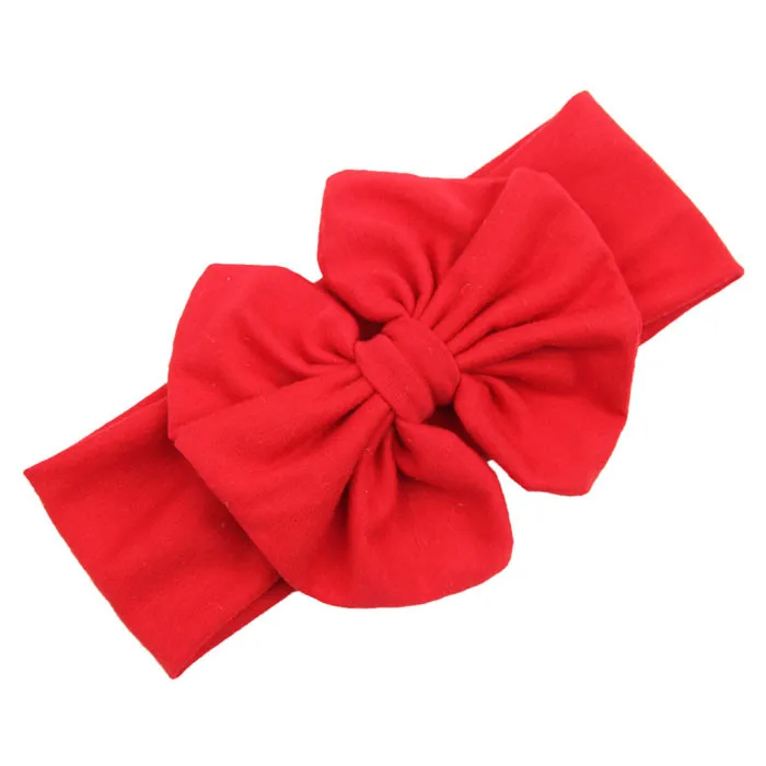 Супер-мягкая нейлоновая тюрбан для обертывания головы повязка на голову с бантом