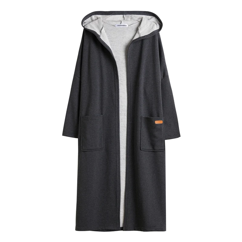 

Hooded Windbreaker Jacket Women Spring Loose Long Autumn Coat Female Cardigan Plus Size Outerwear & Coats Basic Jackets Fashion