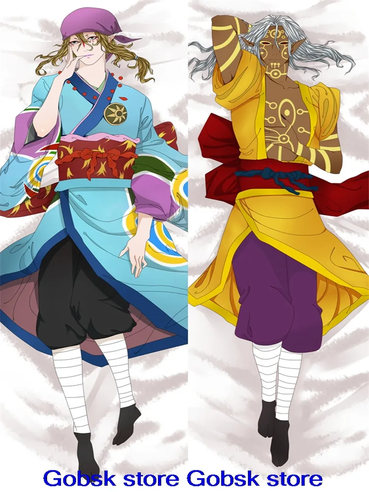 

2018-July update Japan Anime Ayakashi Samurai Horror Tales Mononoke Dakimakura Body Pillow Cover Case Hugging Body Pillowcase