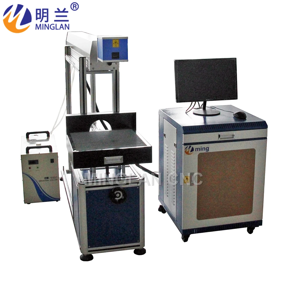 

60W 80W 100W CO2 Laser Marking Machine 300*300mm for Wood Marker