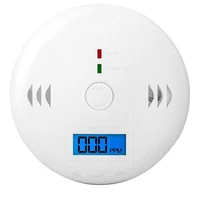 carbon monoxide detector gas detection digital display carbon monoxide alarm power detector