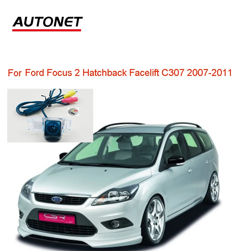 

Autonet HD Rear view camera For Ford Focus 2 Hatchback Facelift C307 2007-2011 AHD CVBS reversing camera/license plate camera