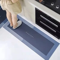 simple style kitchen carpets rugs long diatom mud bath mat entrance doormat rubber non slip absorb shower toilet bathroom carpet