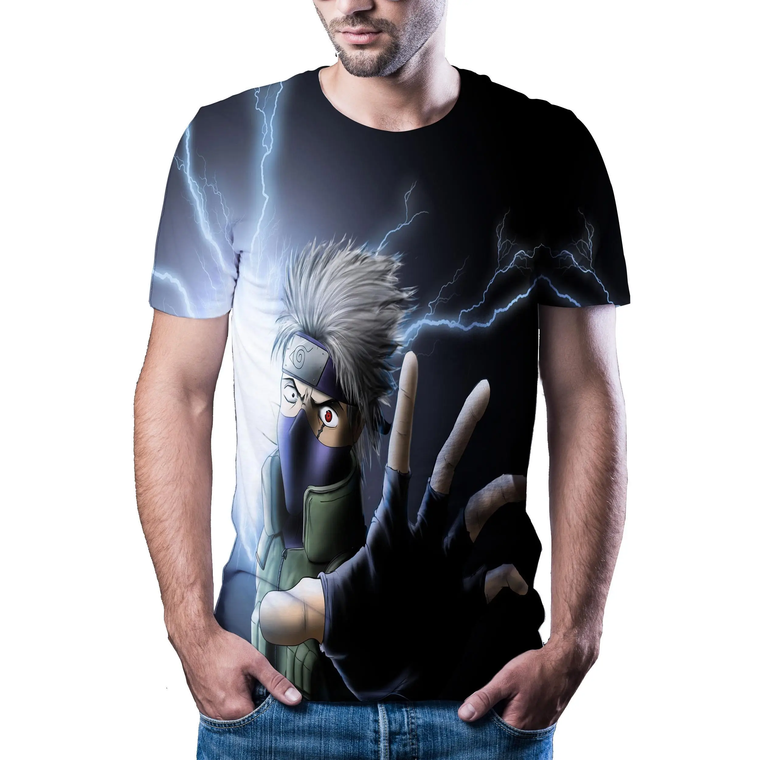 

New T-Shirt Men High-Quality Men'S T-Shirt Ladies Short-Sleeved 3d Character Printing Men 'S T -Shirt Fashion Cool T -Shirt Men
