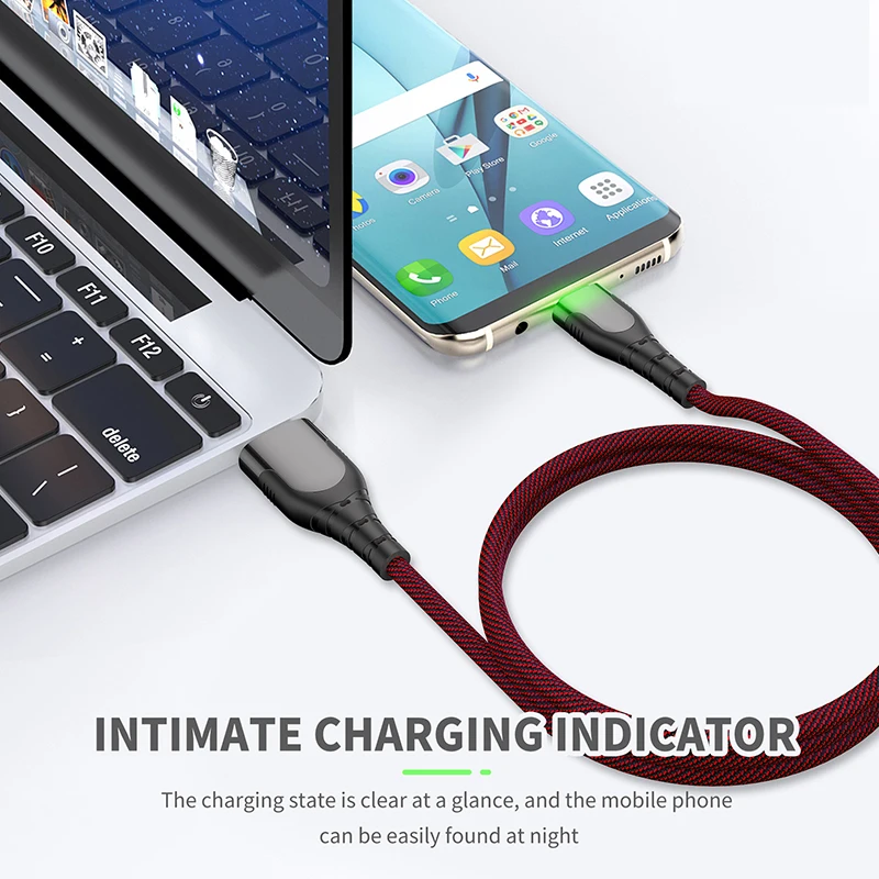 Jellico Micro USB кабель 3A нейлон Быстрая зарядка для передачи данных Samsung Xiaomi LG Tablet Android