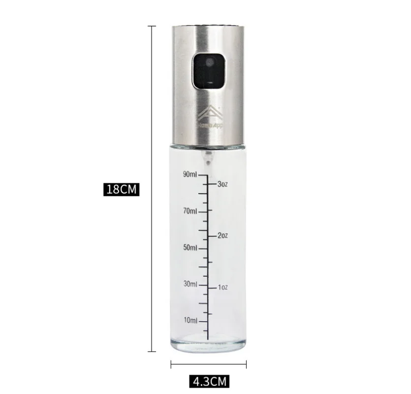 Бутылка спрей для масла из нержавеющей стали пневматическая бутылка барбекю