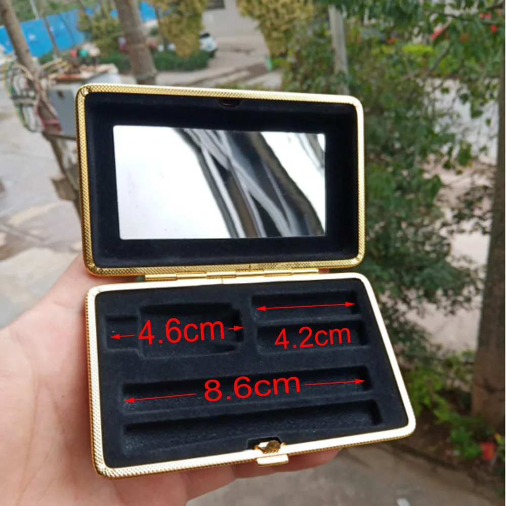 

100pcs with mirror electronic cigarette case