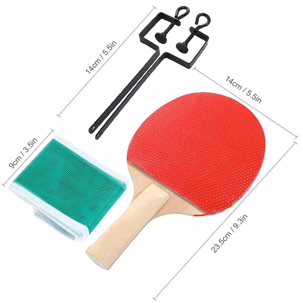 

Portable Table Tennis Set Retractable Ping Pong Post Net Rack Ping Pong Paddles Quality Table Tennis Rackets Ping Pong Training