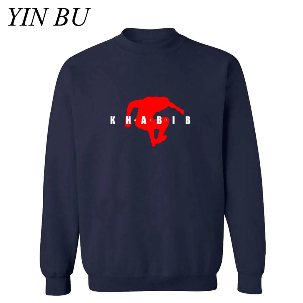 Parody Khabib Nurmagomedov MMA Russian The Eagle Air Fighter Hoodie Men Sweatshirts Streetwear Long Sleeve | Мужская одежда