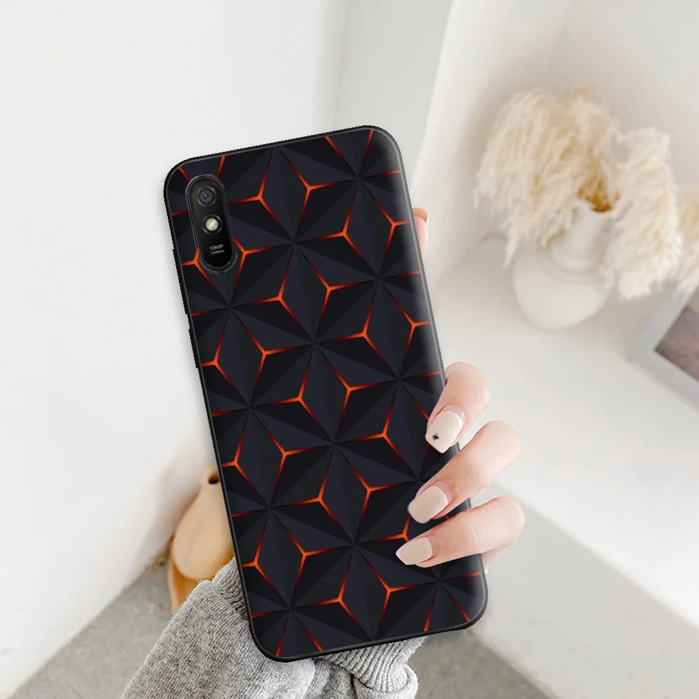 Case For Redmi 9A Case Redmi 9AT Cartoon Silicone Soft Back Cover Bumper on Redmi 9A Case TPU Cover For Xiaomi Redmi 9A 9AT 6.53