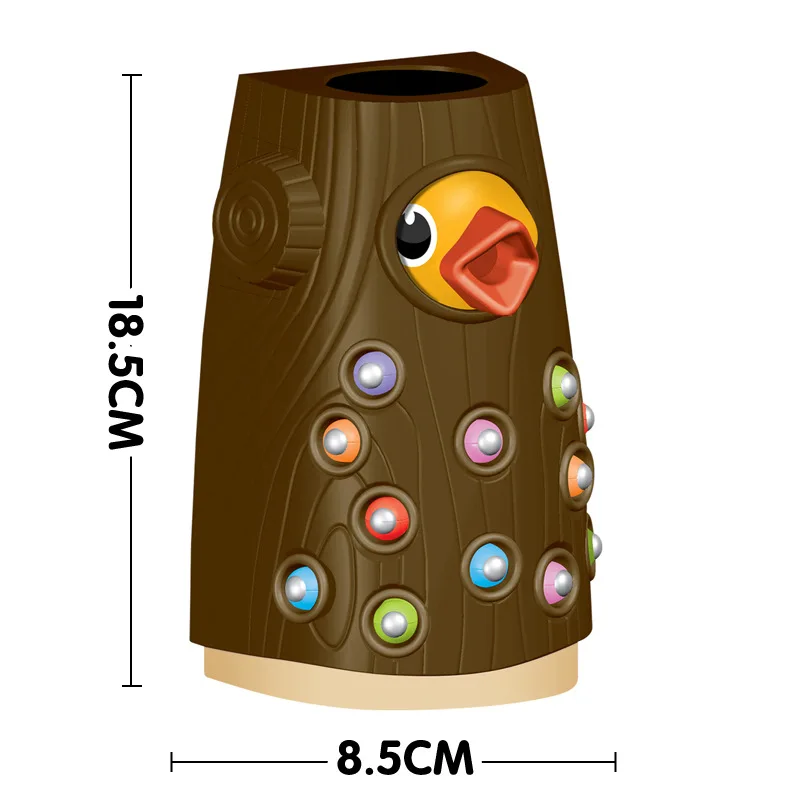 Игрушка Монтессори под дерево магнитная игрушка для ловли червя Жуков маленьких