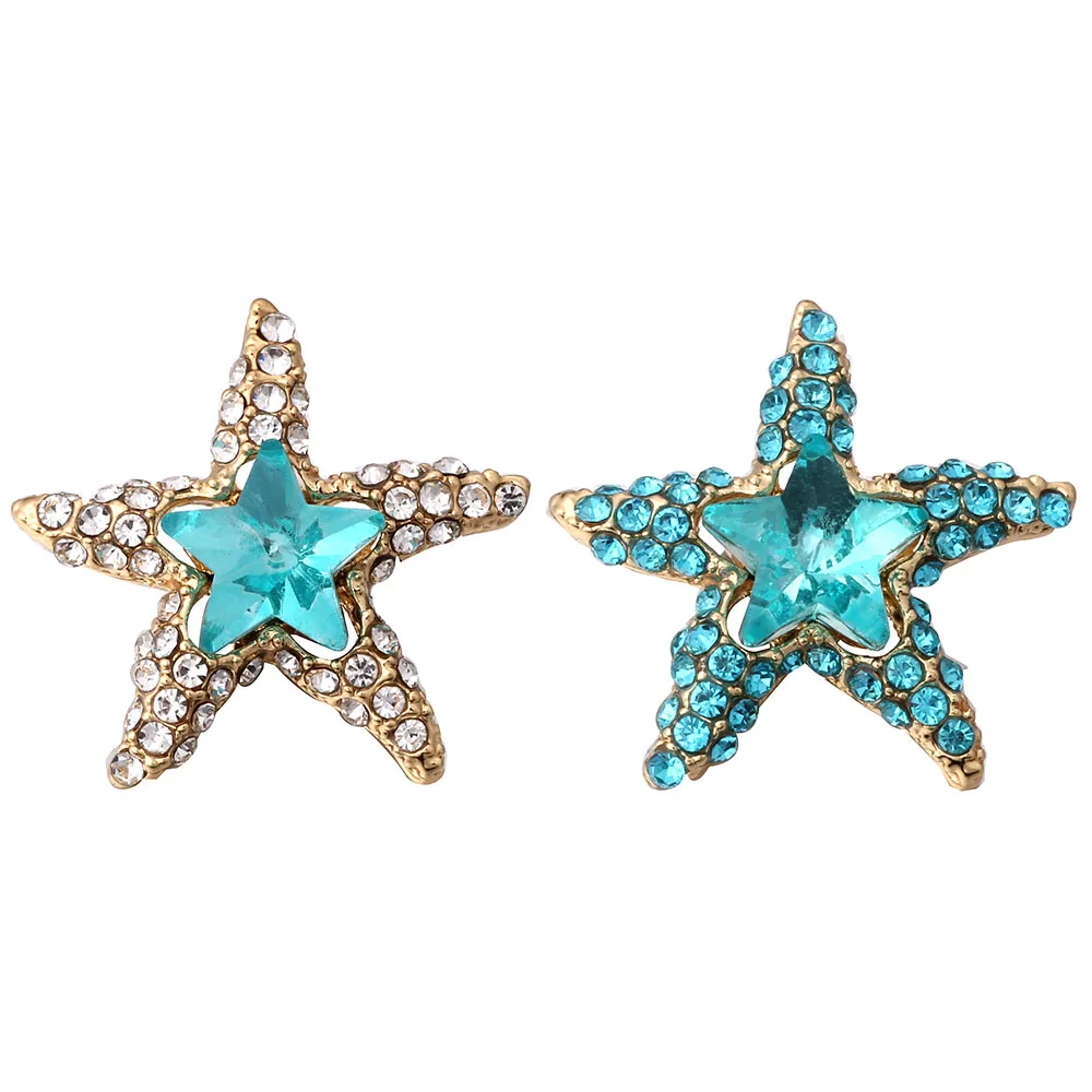 10 шт./лот новые золотые 12 мм оснастки ювелирные изделия Большой синий сон звезда