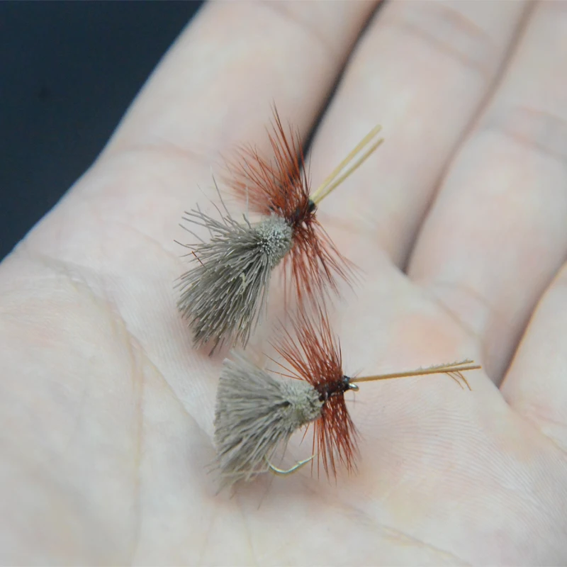 Лидер продаж 4 шт. 12 # богини патрон сухие наживки для мух рыболовная форель