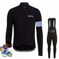 new raphaing team breathable cycling clothes set long sleeve summer jersey men suit outdoor bike mtb clothing maillot ciclismo