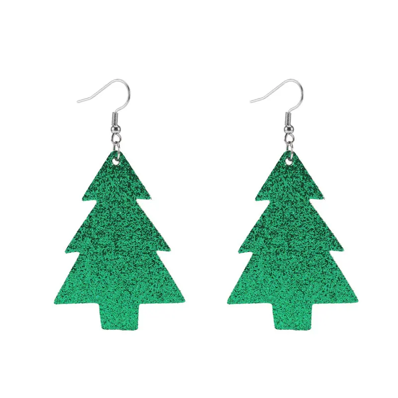 DoreenBeads креативные рождественские сережки кожаные модные серьги ювелирные