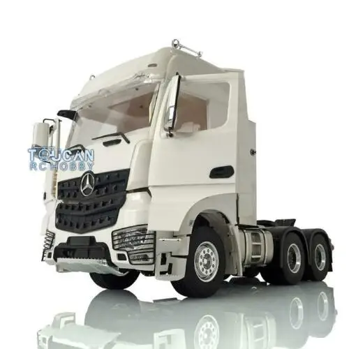 

Tractor 1/14 Truck LESU RC Metal 6*6 Chassis Hercul Arco Cabin Servos Motor THZH0797-SMT5