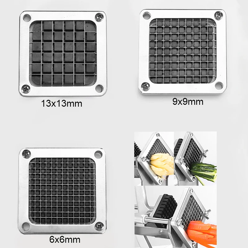 Быстрая доставка резаки для картофельных чипсов из нержавеющей стали