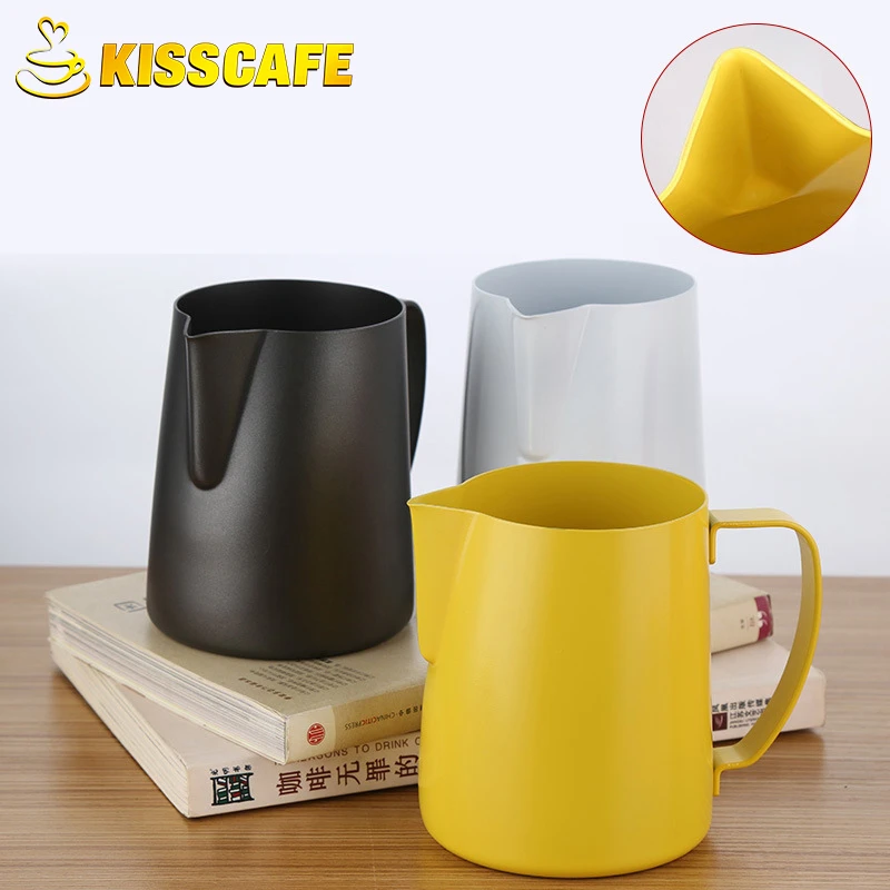 350 мл Нержавеющая сталь кувшин для вспенивания Кофе кухонные принадлежности: