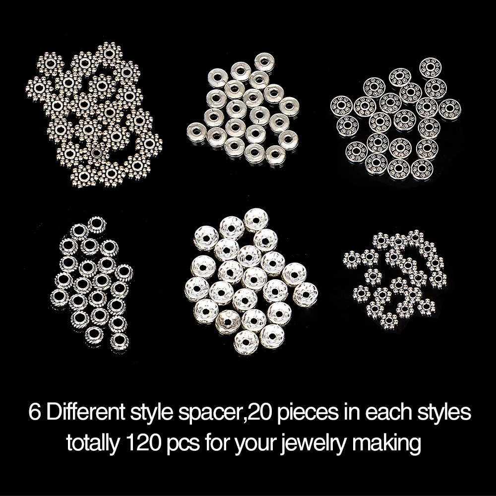 

264Pcs 8mm Stone Beads Box Set Kits Bead Bracelet Kit Bulk Black Lava Rock Stone DIY Jewelry Making Necklace Storage Box