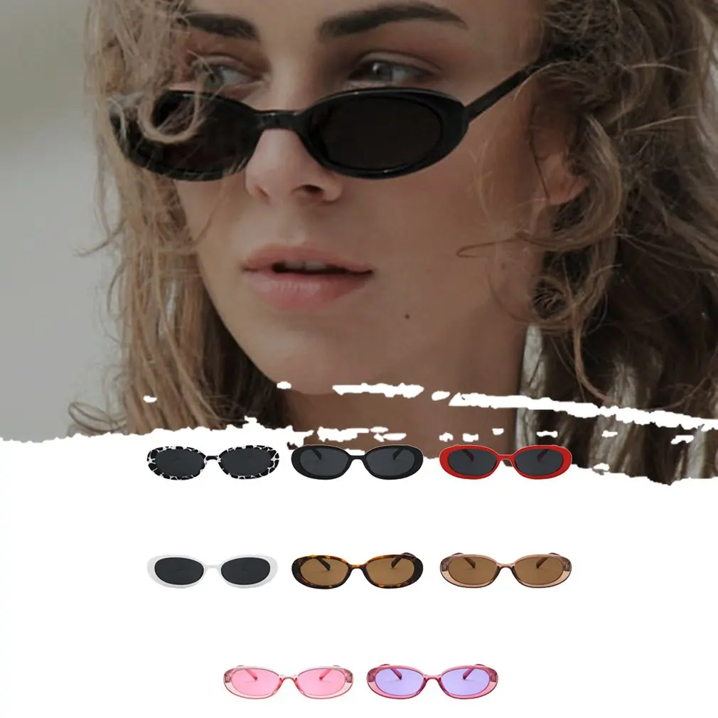 Европейский и американский стиль тренды маленькая оправа мода смола Pc материал