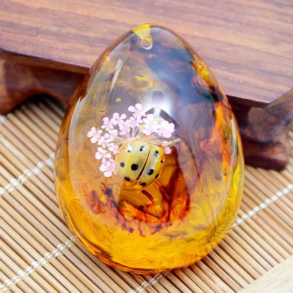 Ожерелье с подвеской в виде насекомых 4 х5 см | Дом и сад