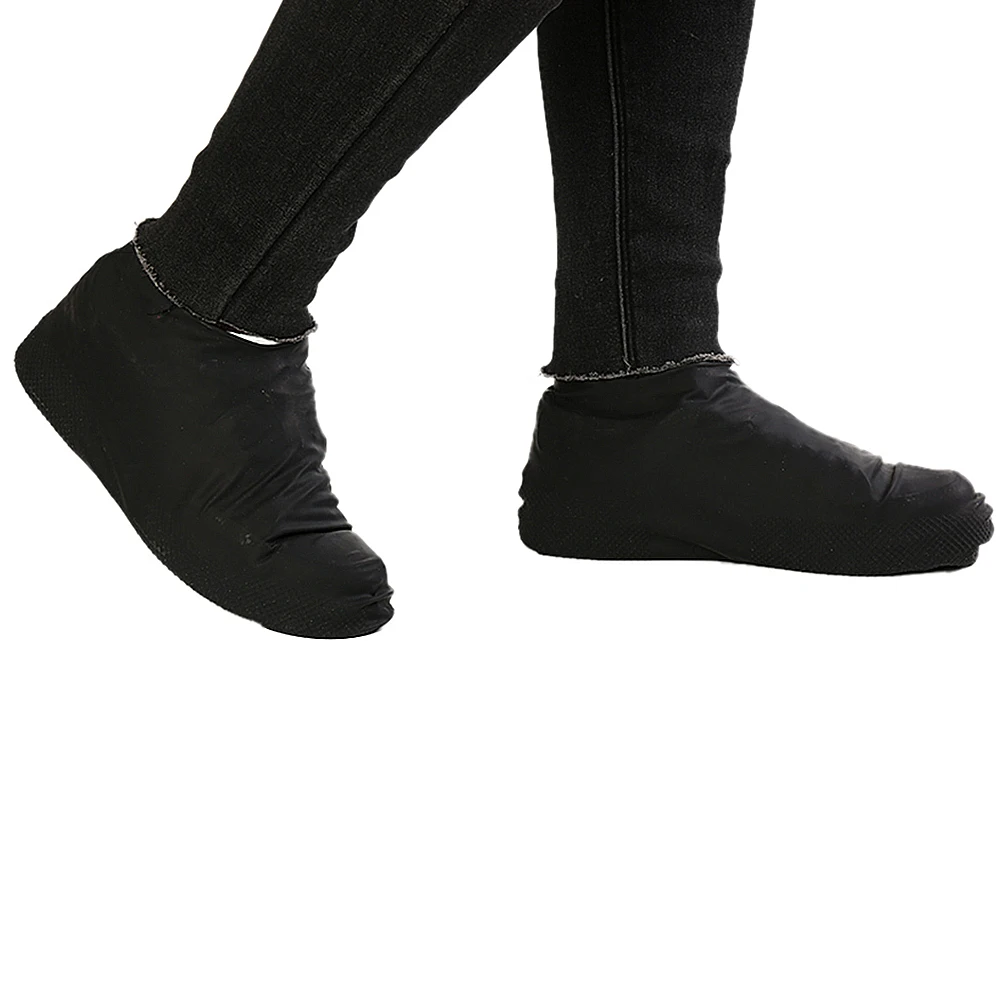 

Reusable Latex Waterproof Rain Shoes Covers Non-slip Rubber Rain Boot Overshoes Shoes Cover Accessories Elastic protection Clear