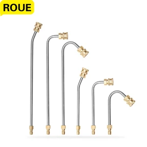 Металлическая струйная трубка для очистки водосточных желобов с быстрым наконечником для моек высокого давления G14