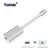 kebidu 4k usb c to mini dp 60hz usb 3 1 type c to mini display port adapter thunderbolt 3 to mini dp converter for macbook pro
