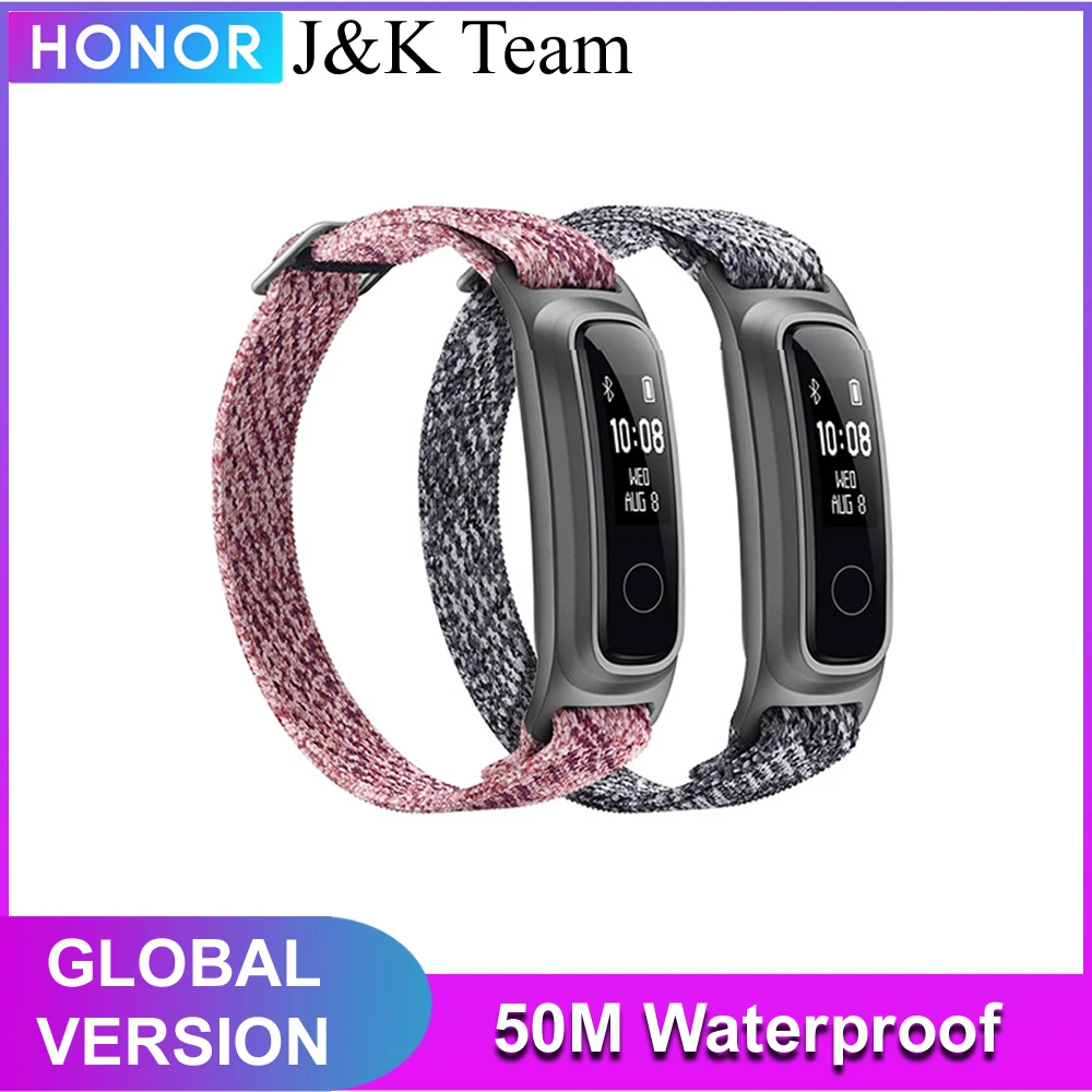 Смарт браслет Huawei Honor Band 5 спортивный водонепроницаемый фитнес трекер с сенсорным