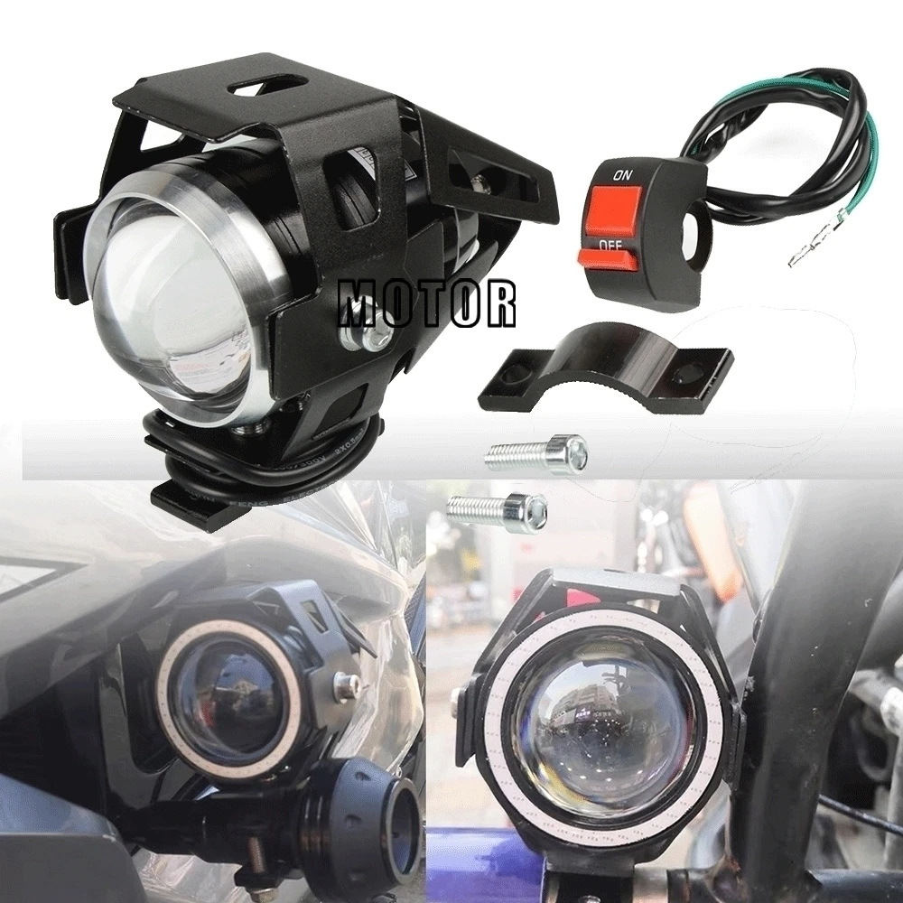 

Motorcycle Spotlights Fog Head Light Headlights U5 Headlamp For APRILIA RS RS125 RS250 RS50 RST1000 FUTURA RSV MILLE SHIVER 750