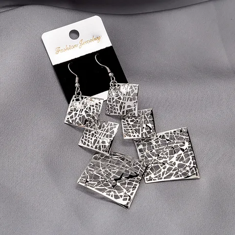 СUGAR TOWN Серьги-подвески из цинкового сплава