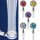 Насадка для душа, вращающаяся на 360 градусов, с небольшим вентилятором